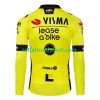 Visma Lease A Bike Radtrikot Langarm 2024